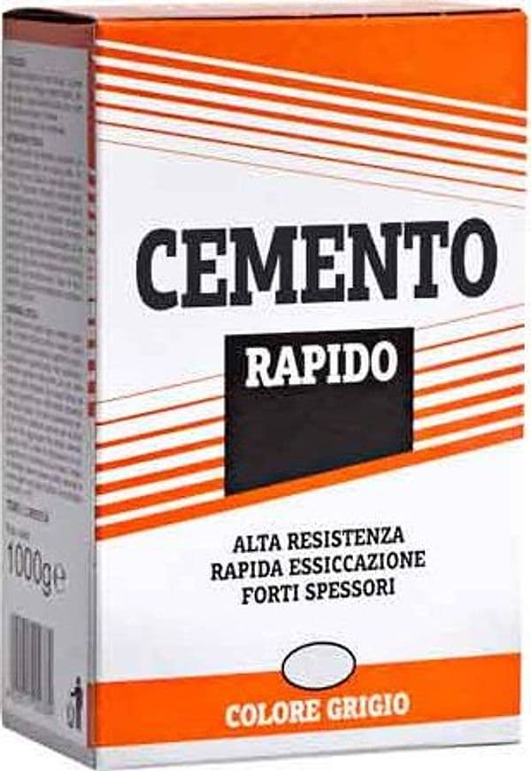 Cemento Rapido Grigio 5 kg 4 Pezzi - 2