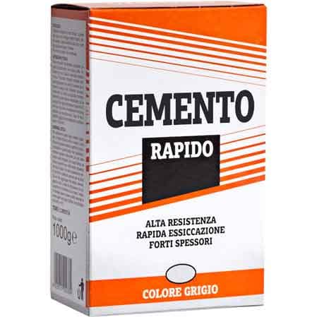 Cemento Rapido Grigio 5 kg 4 Pezzi - 2
