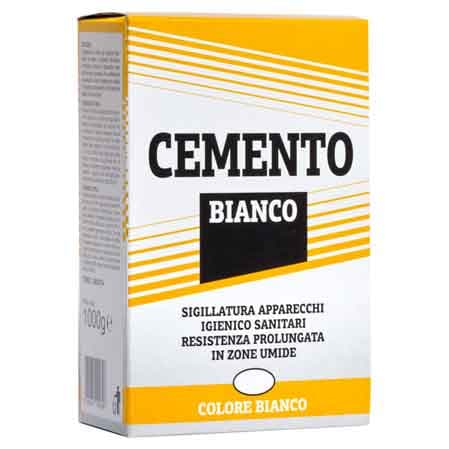 Cemento Bianco 1 kg 12 Pezzi - 2