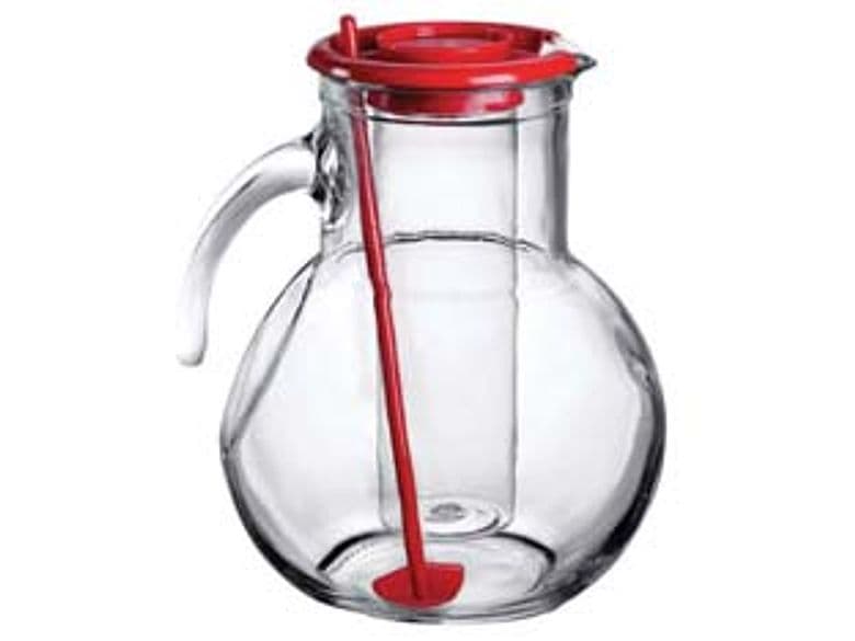 Caraffa Kufra 2 l 2 l Altezza 215 mm Rosso Bormioli 6 Pezzi - 2