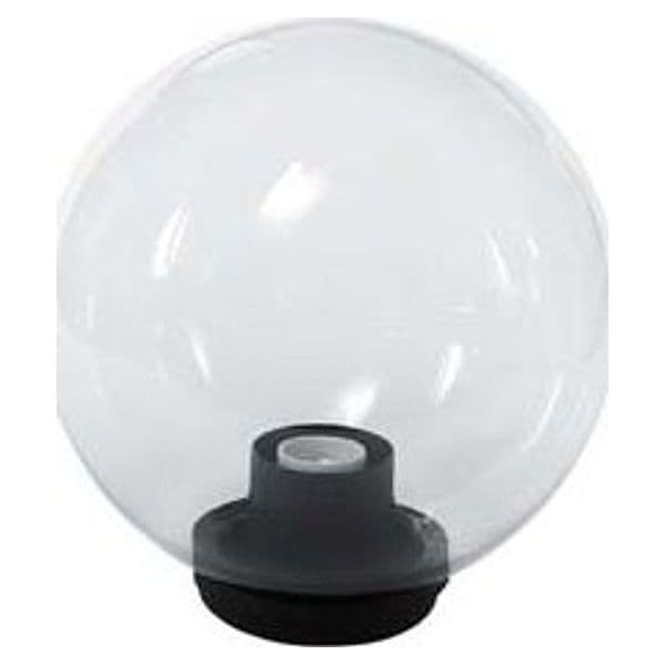 Globo Incolore con Base e Portalampade Ø 300 mm Max 75 W 2 Pezzi - 2