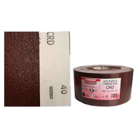 Carta Abrasiva Crd Grana 100 Rotolo Mm 115 x 100 m Lineari Imperial - 2