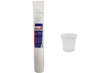 Bicchieri Caffe' Bianchi 80 ml Confezione PZ.100 80 ml 48 Confezione Dopla - 2