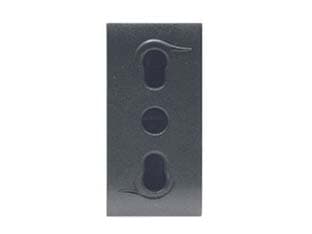Presa Sicurezza Bivalente Onda 2 Poli+terra 10 16A Alveoli Ø 4 mm 5 6 Pezzi - 2