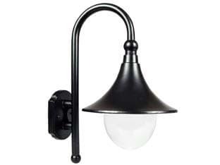 Lanterna con Braccio Modello Parigi 100 W IP44 355 MMX442H. Nero Syntesy - 2
