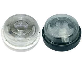 Plafoniera Tonda in Polipropilene Senza Gabbia Max 60 W IP44 Ø 200 Cod 3902 - 2