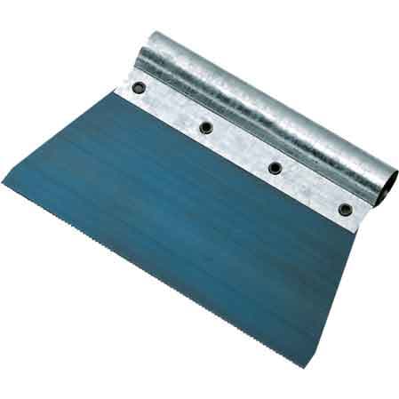 Spatola per Bostik con Manico 200 mm Ausonia Dente Grande 12 Pezzi - 2