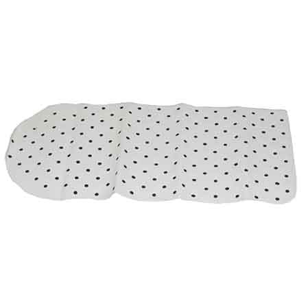 Tappeto Vasca 38 x 79 cm Bianco - 2