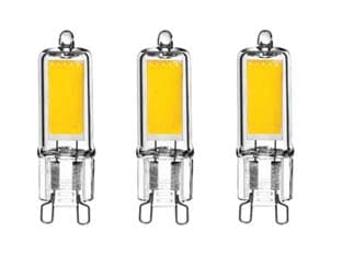 Lampada LED Bispina G9 Set 3 Pezzi 2 W G9 2700 °k Calda 200 5 Pezzi - 2