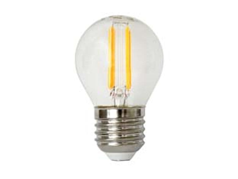 Lampada Filo LED Sfera Chiara E27 4 W E27 2700 °k Calda 470 Lm 320 8 Pezzi - 2