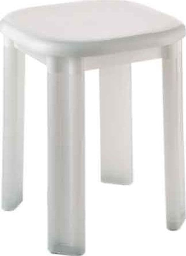 Sgabello Eos Colore Bianco Saniplast - 2