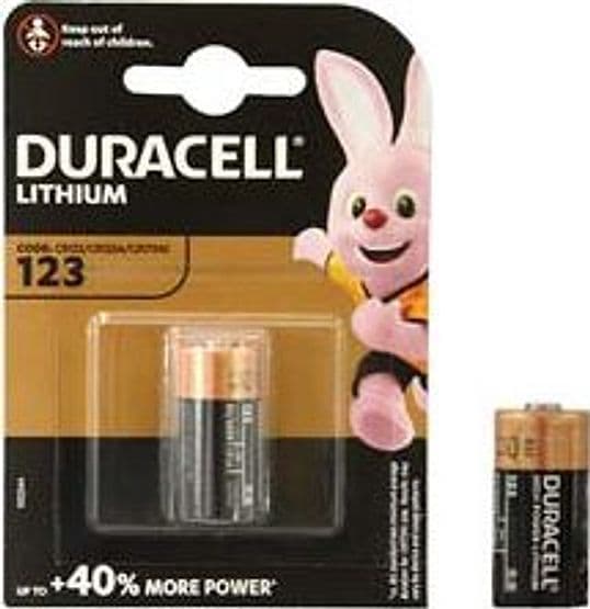 Pila Specialistica al Litio per Fotocamere (123) Duracell 10 Blister