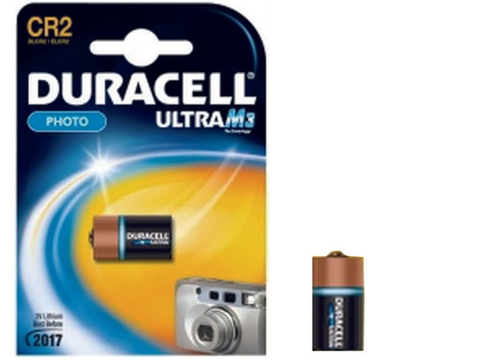 Pila Specialistica al Litio per Fotocamere (CR2) Duracell 10 Blister - 2