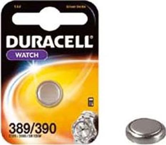 Pila Specialistica a Pastiglia All'Ossido D'Argento (389 390) 10 Blister – Duracell