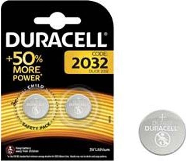 Pila Specialistica a Pastiglia al Litio (2032) Duracell 10 Blister