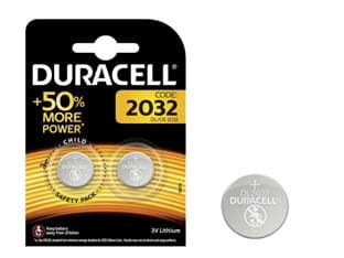 Pila Specialistica a Pastiglia al Litio (2032) Duracell 10 Blister - 2