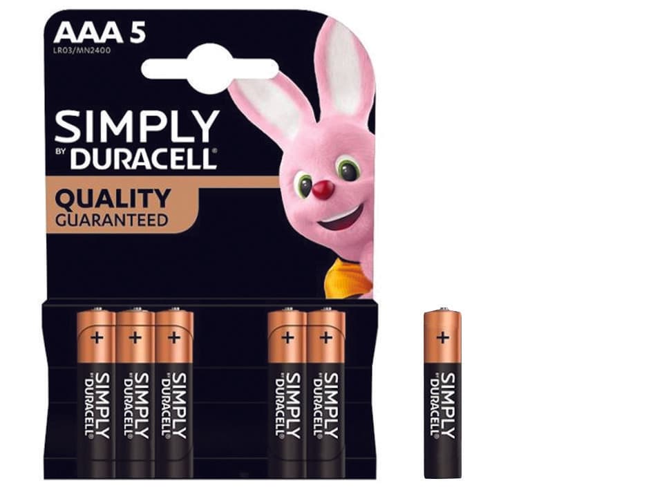 Pila Simply Ministilo Aaa Confezione PZ.5 Duracell 10 Blister - 2