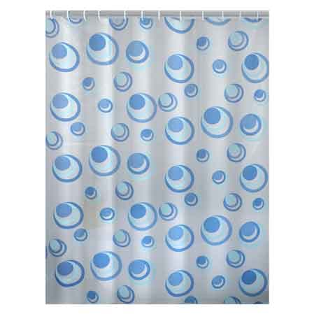 Tenda Doccia in Peva Orbita 120 x 200 cm Azzurro Gedy - 2
