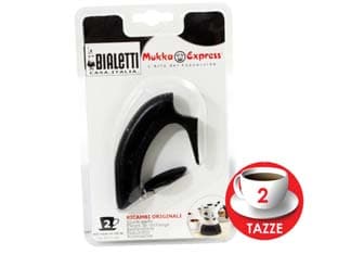 Manico con Pomolo e 2 Viti per Mukka 2 Tazze Bialetti - 2