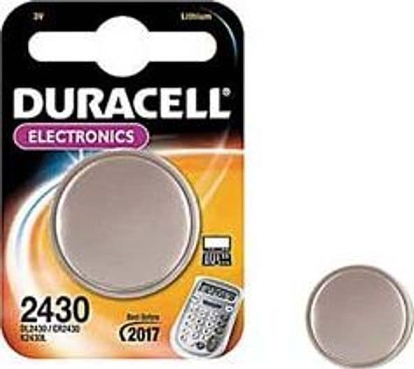 Pila Specialistica a Pastiglia al Litio (2430) Duracell 10 Blister - 2