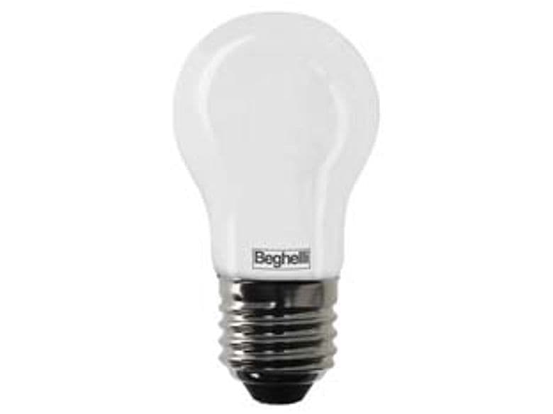 Lampada LED Sfera Tuttovetro E27 6 W 3000°K Calda 600 Lm 45X73H 5 Pezzi – Beghelli