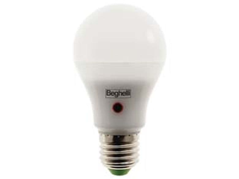 Lampada LED Goccia Saving Sensor con Sensore Crepuscolare E27 12 Cod 421058 – Beghelli