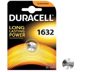Pila Specialistica a Pastiglia al Litio (1632) Duracell 10 Blister - 2