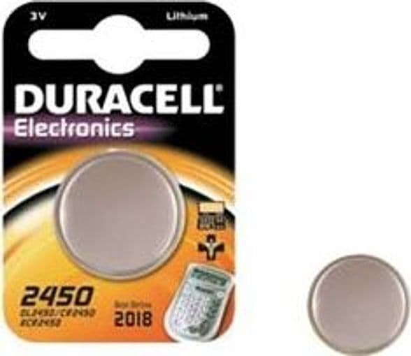 Pila Specialistica a Pastiglia al Litio (2450) Duracell 10 Blister