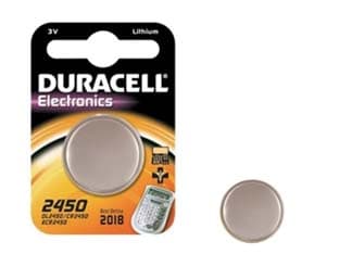Pila Specialistica a Pastiglia al Litio (2450) Duracell 10 Blister - 2
