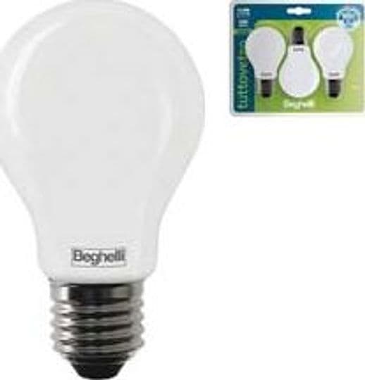 Lampada LED Goccia Tuttovetro E27 in Blister 8 W 4000 °k Naturale 2 Blister - 2