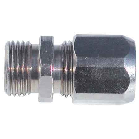 Adattatore per Tubo Flessibile Gas ½ Ø 9 13 mm - 2