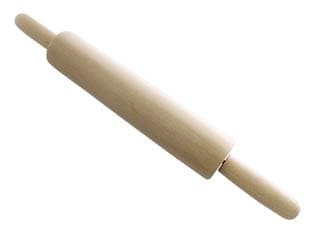 Mattarello in Legno con Manico Girevole 60 cm Diametro 5 cm Corpo 40,5 cm - 2