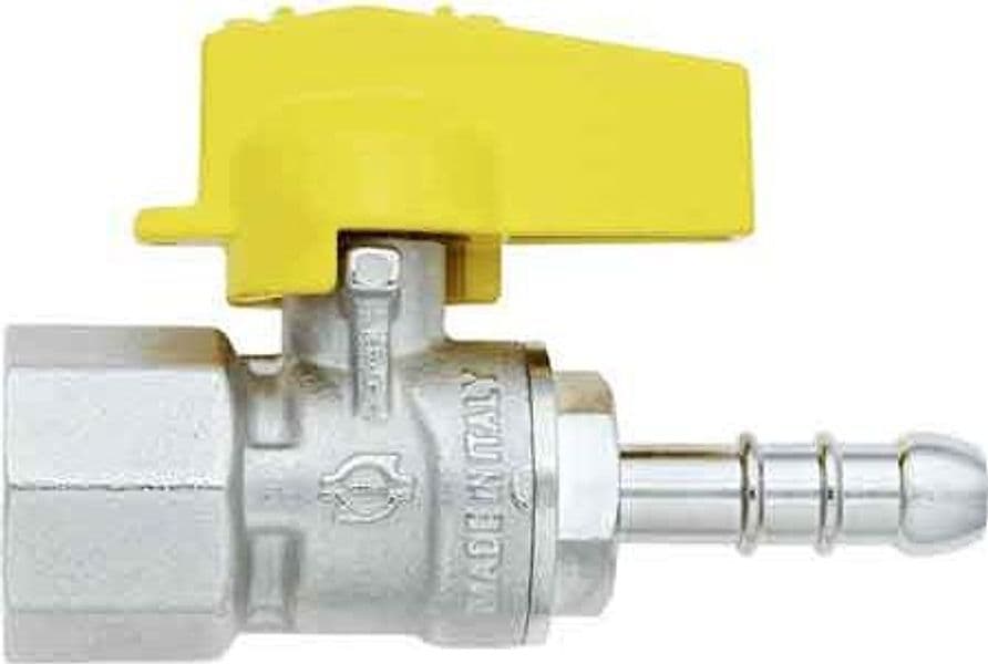 Rubinetto Diritto Gas Femmina Portagomma 1/2 x 14 Fiv – F.I.V.