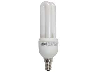 Lampada Elettronica 2 Tubi E14 11 W E14 2700 °k Calda Syntesy - 2