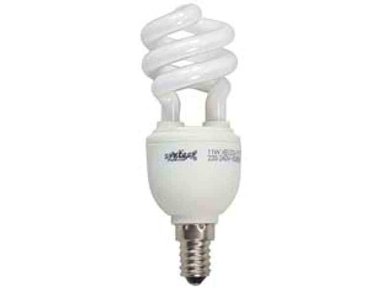 Lampada Elettronica a Spirale E14 15 W E14 2700 °k Calda Syntesy - 2