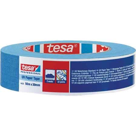 Nastro per Mascherature Professionale Anti Uv 4435 mm 38 x 50 Tesa 8 Pezzi - 2