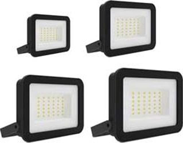 Proiettore LED IP65 Nero 50 W 4000 °k Naturale 5000 Lm Syntesy - 2