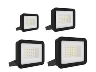Proiettore LED IP65 Nero 50 W 4000 °k Naturale 5000 Lm Syntesy - 2