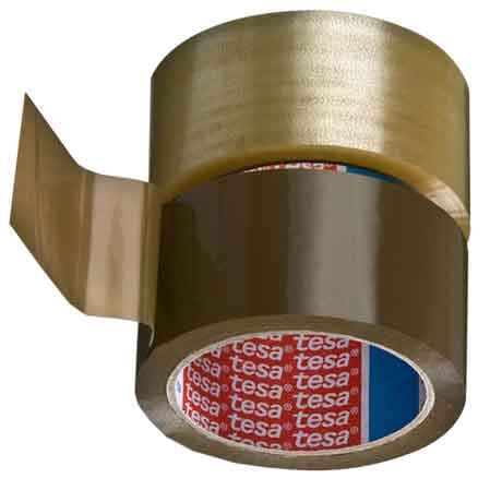 Nastro Imballo Tesa Mm 50 x 50 m Avana 36 Pezzi - 2