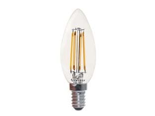 Lampada Filo LED Oliva Chiara E14 5 W E14 2700 °k Calda 470LM Cl 10 Pezzi - 2