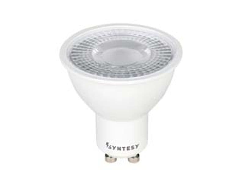 Lampada LED GU10 4 W GU10 6500 °k Fredda 345 Lm Cl. En.f Syntesy 10 Pezzi