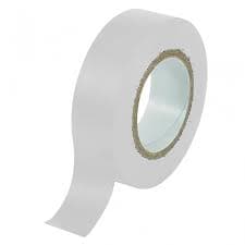 Nastro Isolante Mm 25 x 25 m Bianco 6 Pezzi - 2