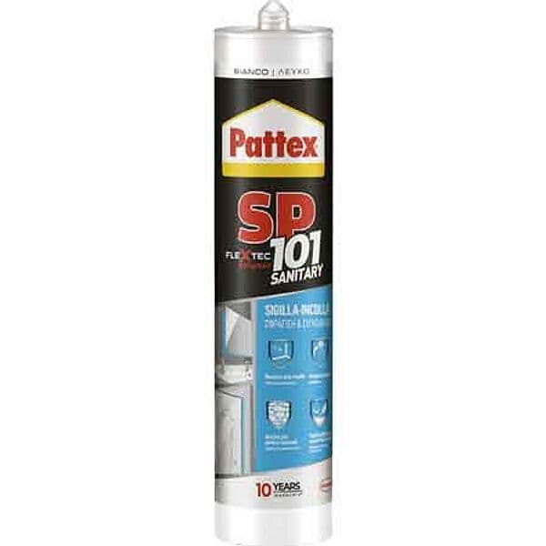 Sigillante SP101 Sanitary 280 ml Pattex Bianco - 2