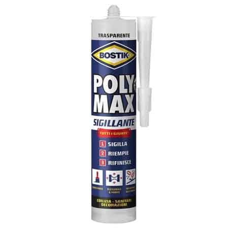 Sigillante Polymax Sigillante 280 ml Bostik Colore Trasparente - 2
