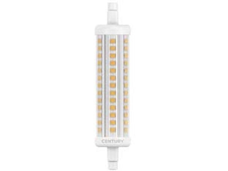 LED Lineari R7S 118 mm 14 W 3000 °k Calda 1900 Lm 28X118H Century