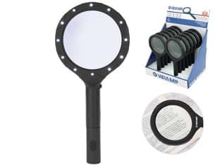 Lente Ingrandimento LED in Plastica 0,2 W 15 Lumen 12 Pezzi - 2