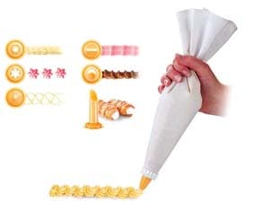 Sac a Poche in Tessuto con 6 Beccucci Delicia 35 cm Tescoma 2 Pezzi - 2