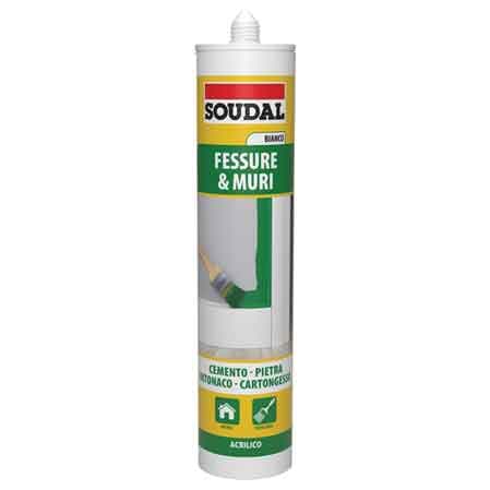 Silicone Acrilico Soudal 300 ml Grigio - 2