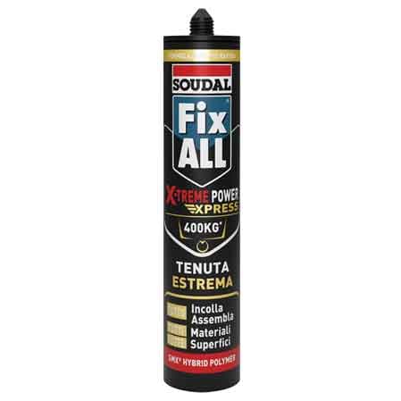 Adesivo Sigillante Fix All x Treme Express Soudal 280 ml Bianco - 2