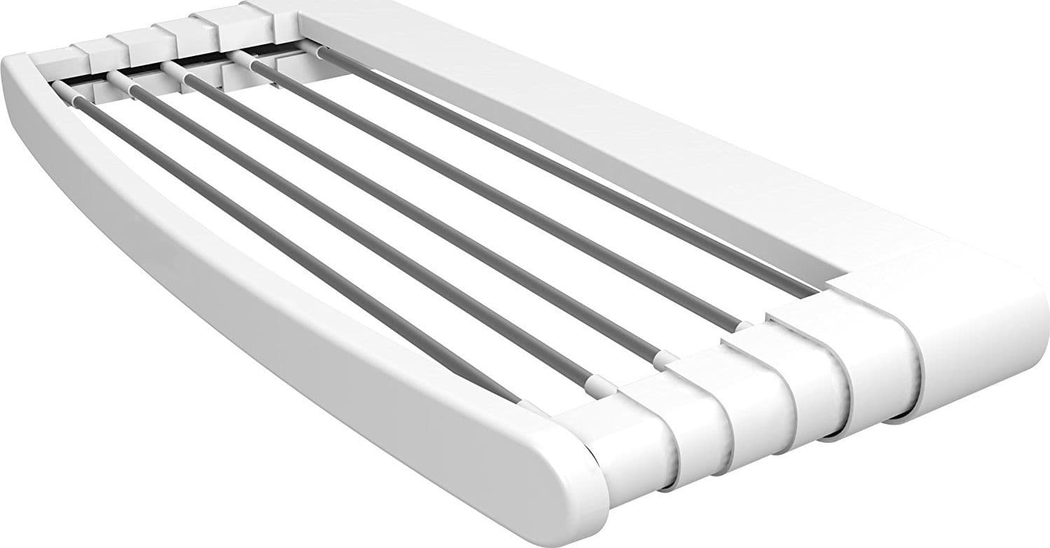 Stendibiancheria Telescopico a Parete con 6 Fili Telepack TELEPACK100 100 – Gimi